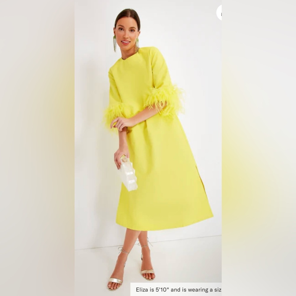 Tuckernuck Feather Jamie Dress - Citron